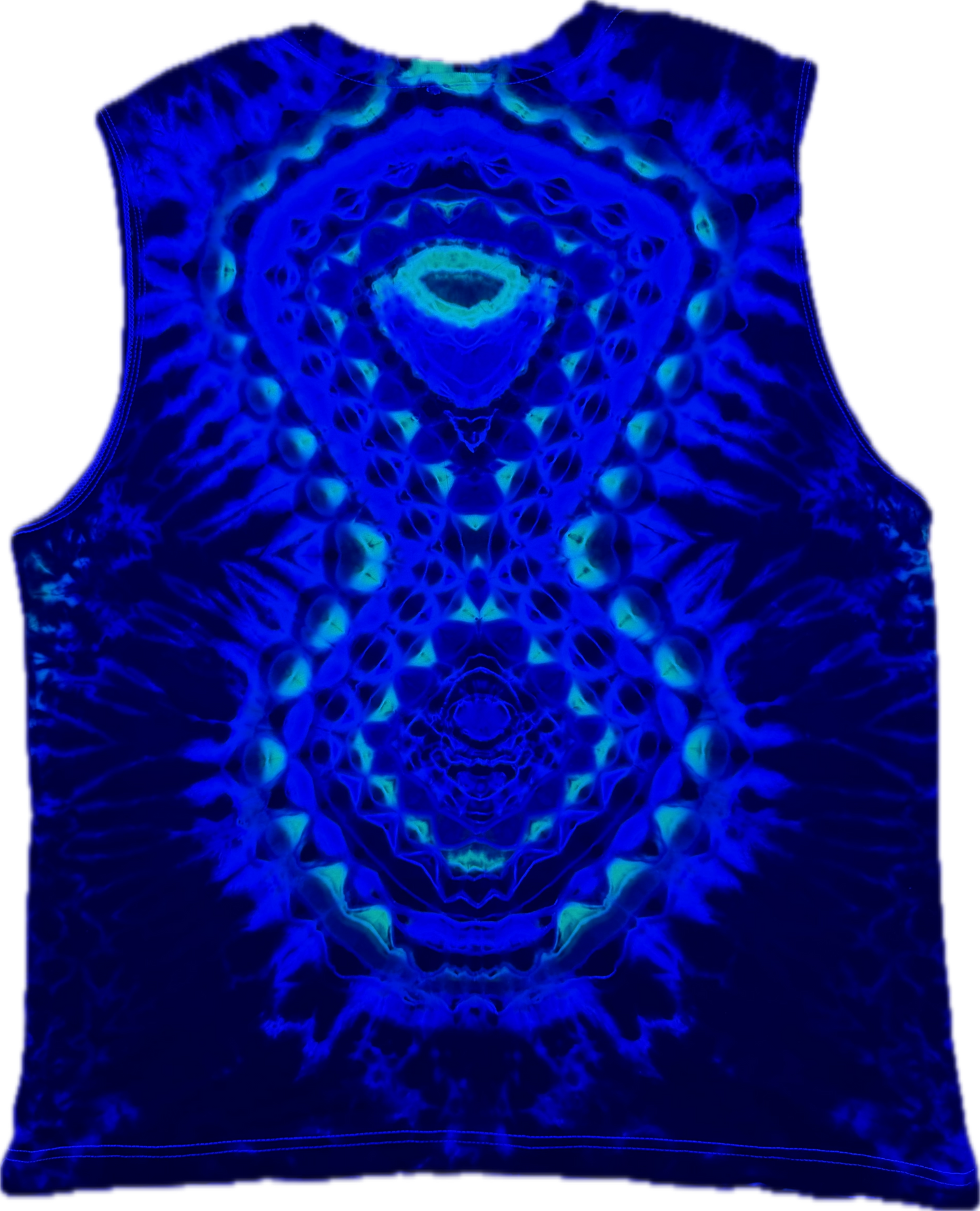 Size L “Time Flux” Muscle Tank (UV Reactive)