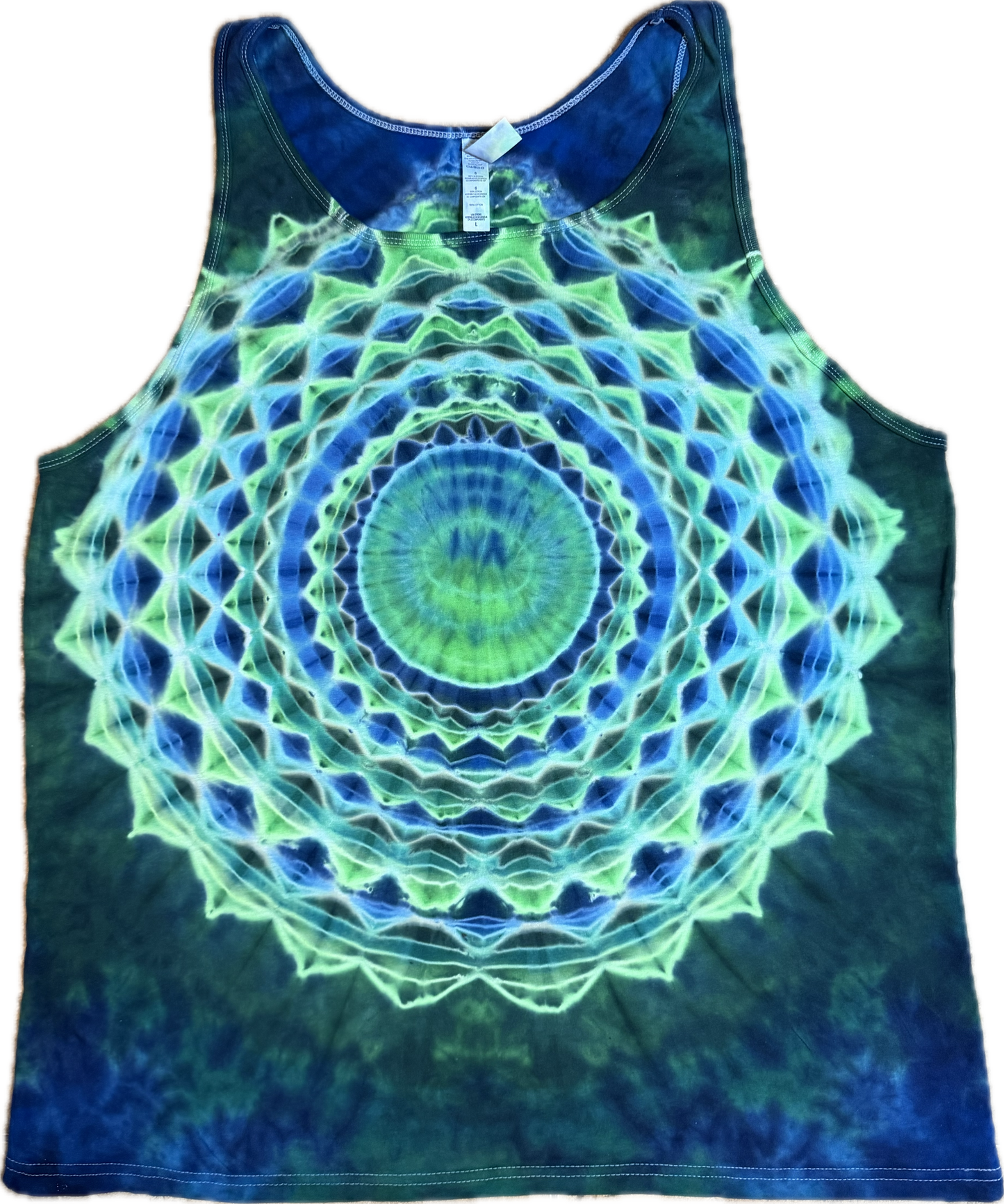 Size L Tank Top “Bioluminescence” UV REACTIVE