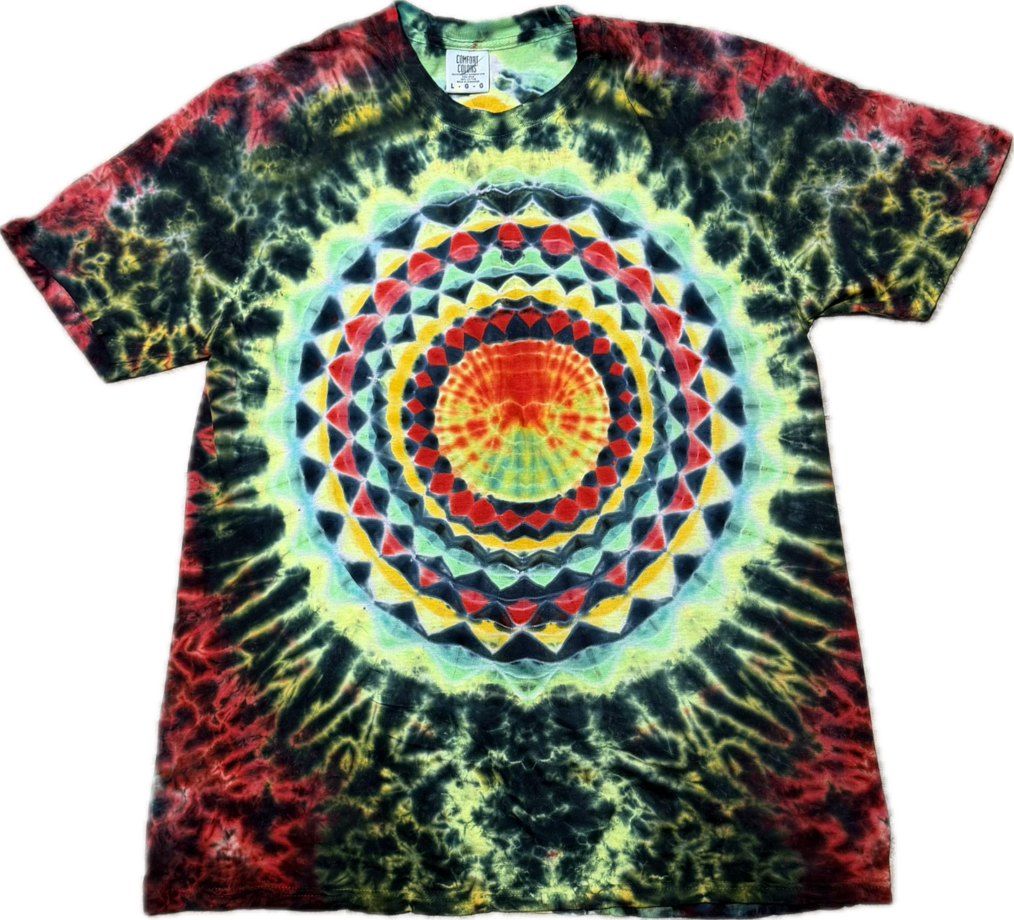 Size L “Rastaman Live Up” (UV REACTIVE