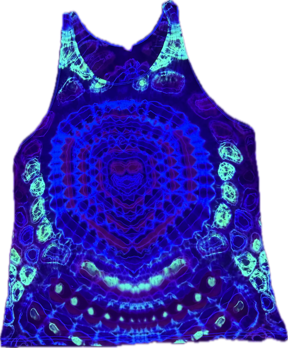Size L UV Reactive Tank Top “Formidable”