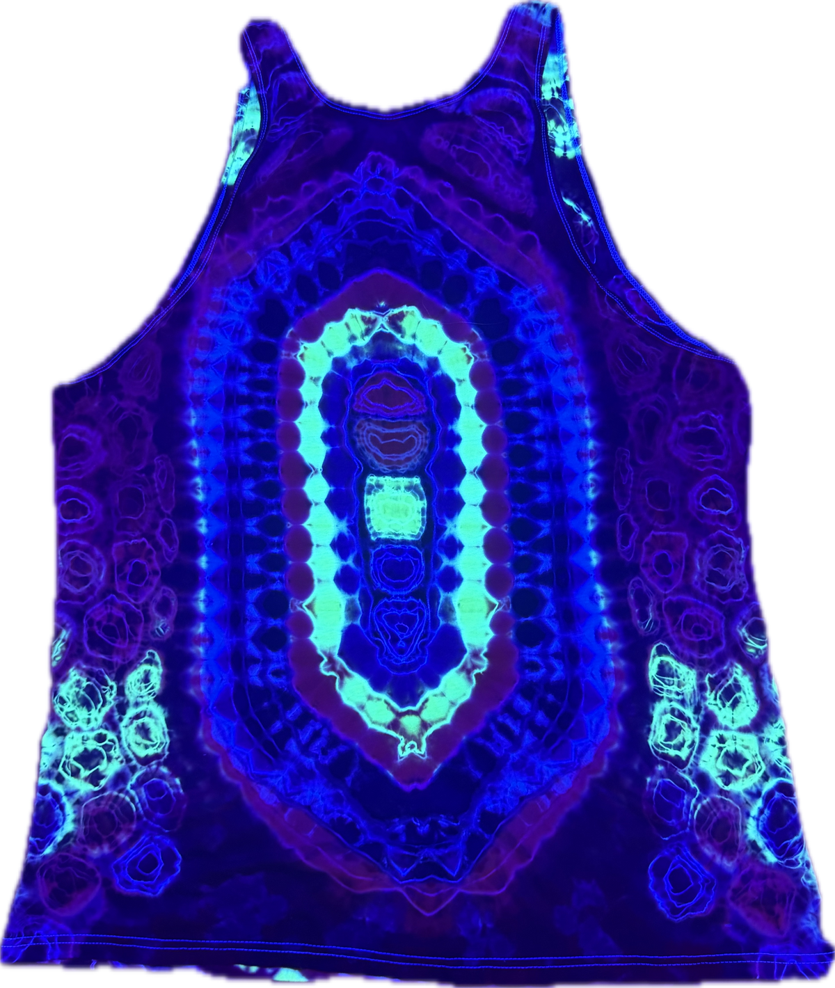 Size L UV Reactive Tank Top “Formidable”