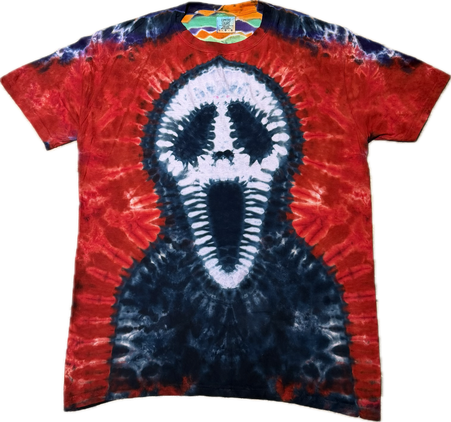 Ghostface Halloween Tie Dye