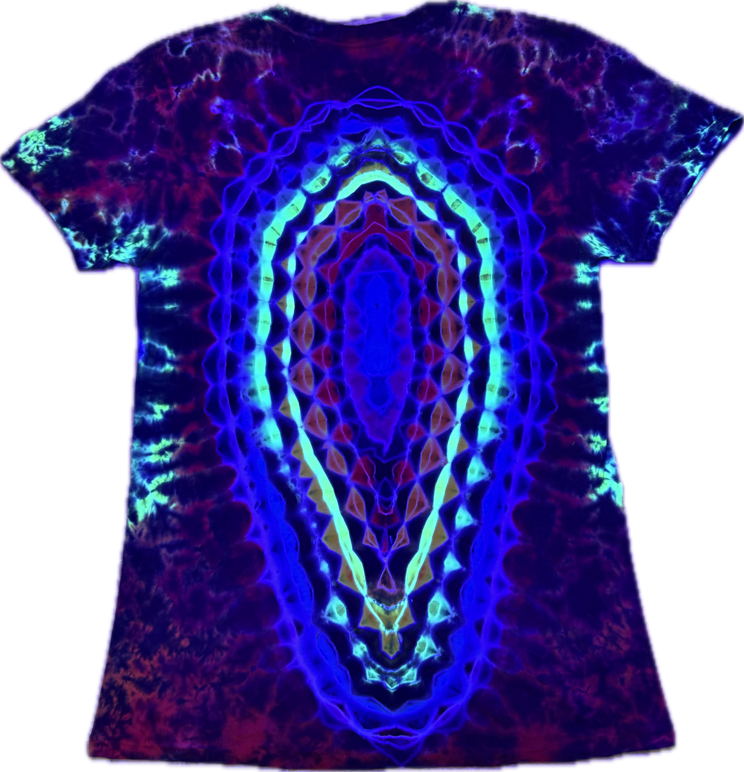 Rainbow Rorschach Size S (UV REACTIVE)