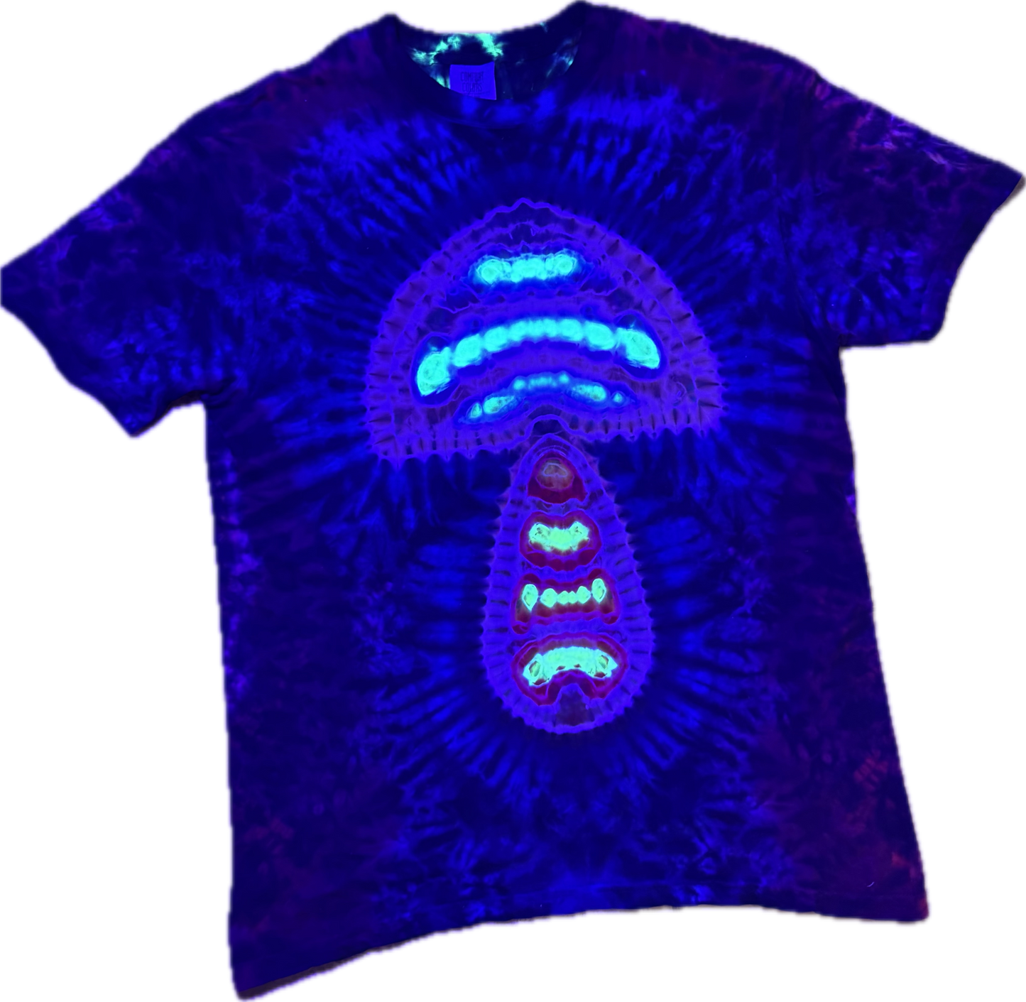 Size M “Mushroom Palace” (UV REACTIVE)