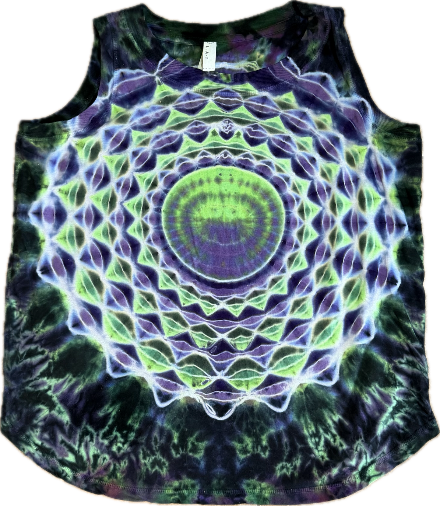 Size M Ladies Relaxed Fit Tank Top (UV REACTIVE)