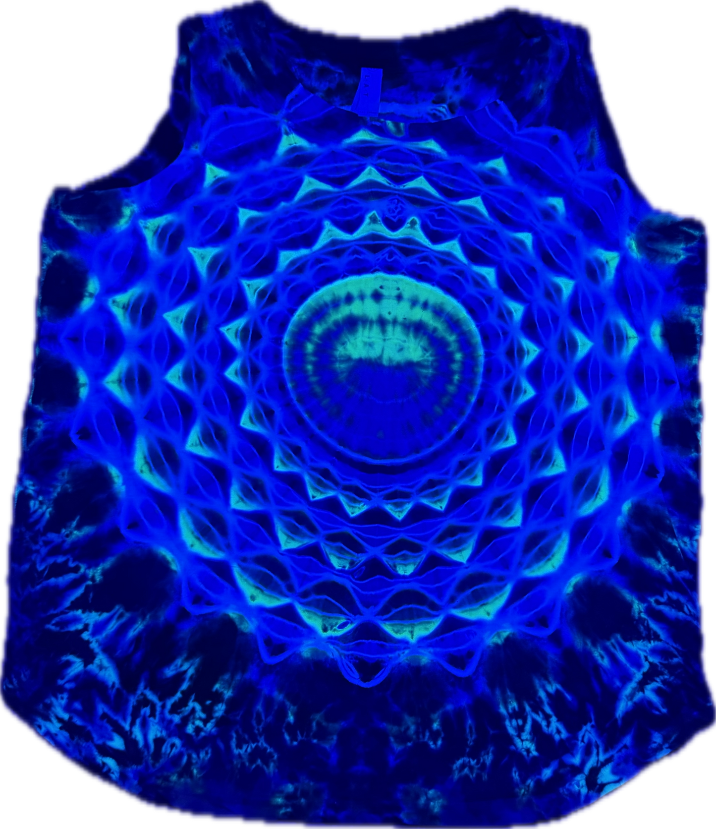 Size M Ladies Relaxed Fit Tank Top (UV REACTIVE)