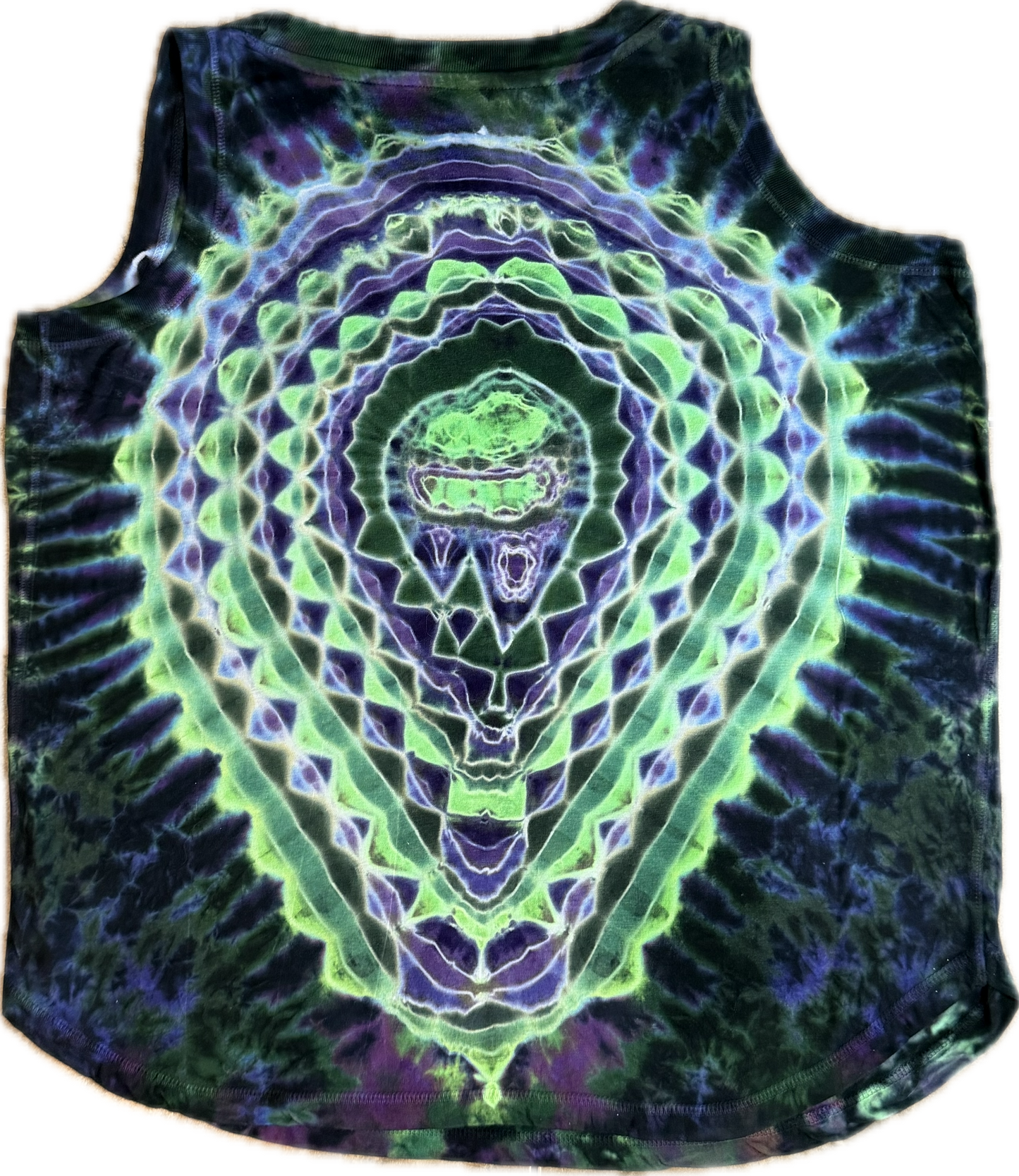 Size M Ladies Relaxed Fit Tank Top (UV REACTIVE)