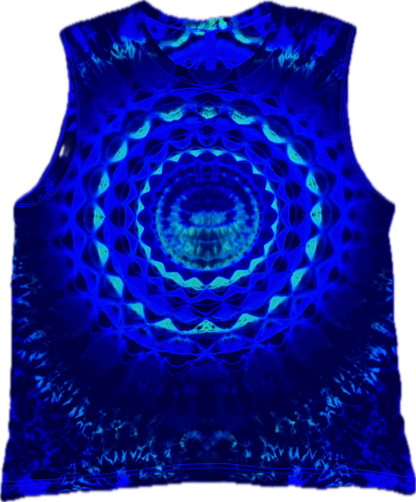 Size L “Time Flux” Muscle Tank (UV Reactive)